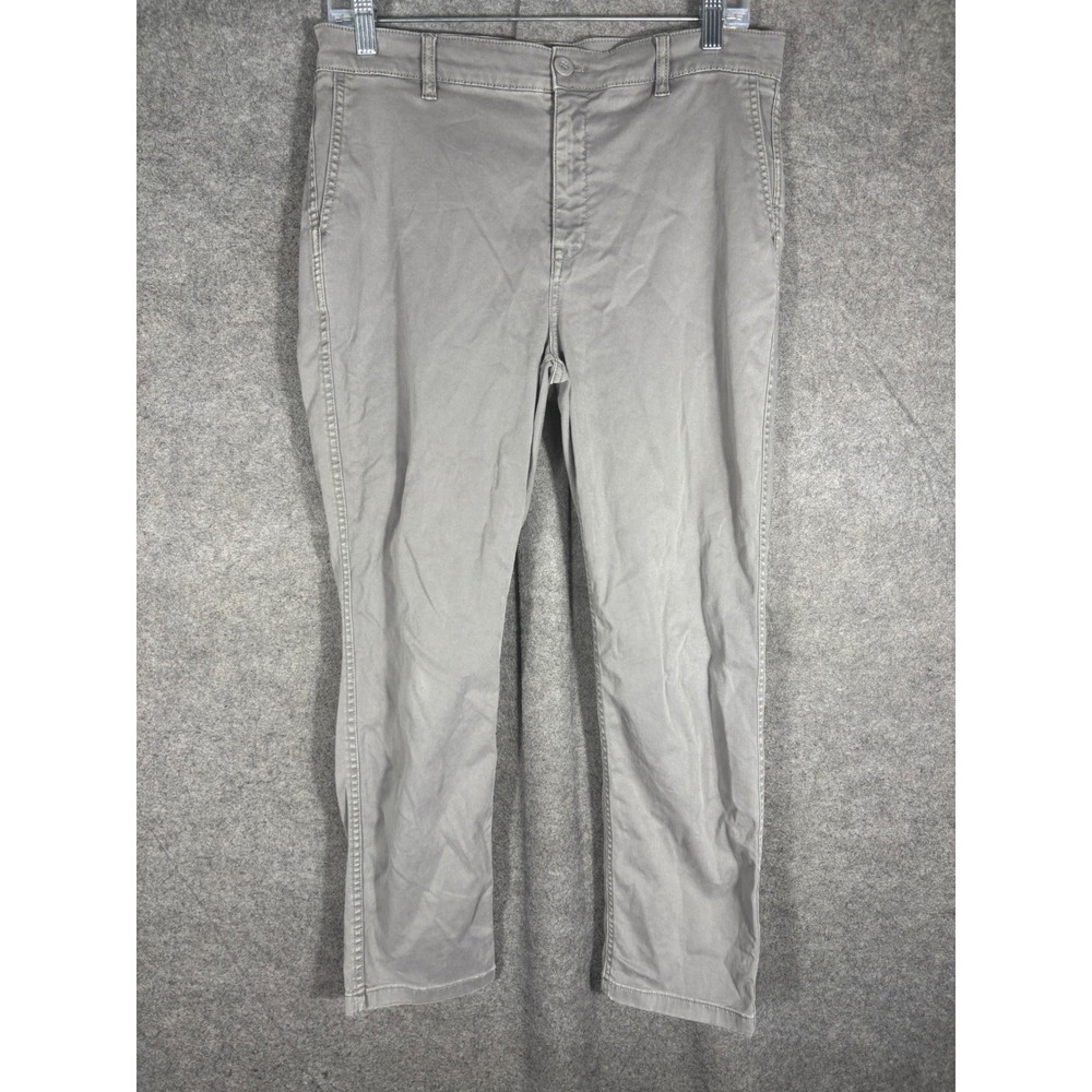 J.Crew Vintage Straight Chino Pants Mens 29 Gray Stretch Cotton Twill Casual‎